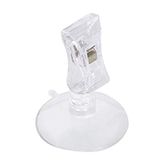 Garcia de Pou Cliphouder met zuignap in doos, 4,7 x 6 cm, acryl, 4,7 x 30 x 6 cm