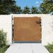 vidaXL - Poort - 85x75 cm - Cortenstaal