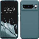 kwmobile telefoonhoesje geschikt voor Google Pixel 8 Pro - Hoesje met siliconen coating - Smartphone case in Arctische nacht