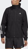 adidas Sportswear BSC 3-Stripes RAIN.RDY Jack - Heren - Zwart - L