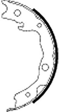 HELLA PAGID 8DA 355 050-031 Remschoenenset - H1682 - voor o.a. INFINITI / LEXUS / NISSAN / RENAULT