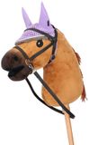 QHP - Oornetje voor Hobby Horse - Lila