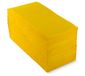 Hanglamp Saten Premium Ser42107363, servet 40 x 40, 2-laags, 1/8 vouw, 80 servetten, punt, citroengeel
