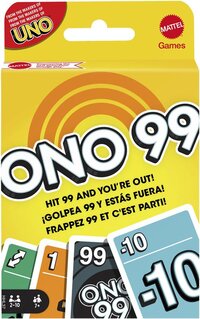 O'NO 99 - Mattel Games - Kaartspel - 7+ jaar - Nederlands