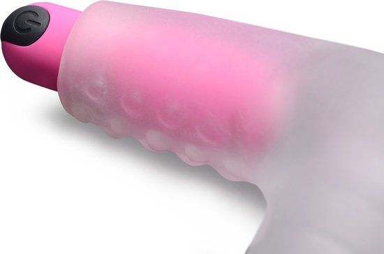 XR Brands Filler Up - Vibrating Love Tunnel + Remote Control - Clear