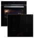 KKT KOLBE Autarkes Herdset: 60cm Einbaubackofen EB8017ED + 59cm Induktionskochfeld IH85900ED