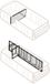 raaco 150-01 Scheidingswand voor lademagazijn (b x h) 64 mm x 31 mm Inhoud 48 stuk(s)