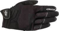 Motorhandschoenen Alpinestars Atom Zwart/Fluoriserend Geel Handschoenen Maat S