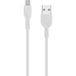 HOCO Flash X20 Câble de données et de chargement USB-A - USB-C, 18W, 3m, Blanc