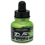 Daler-Rowney FW 29,5 ml acryl parel vloeistof fles – MACAW GREEN