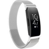 ShieldCase Fitbit Inspire Milanese band (zilver)