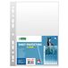 D.RECT A4 Transparante Enveloppen - Documentenveloppen 50 µm/mic/micron Dikte: 0,05 mm - 100 Stuks Folieverpakking Glashelder - A4 Folies