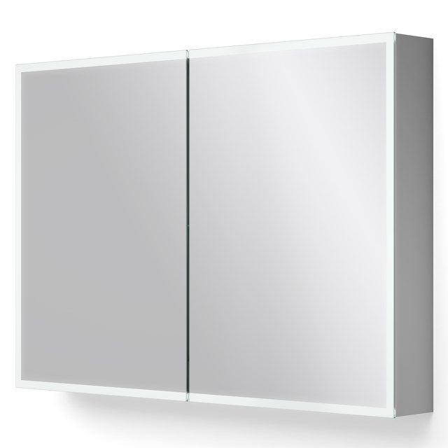 Maxaro Lento Spiegelkast met Verlichting 100x70cm - Stopcontact - 6095729323374