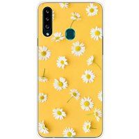 1001 coques Samsung Galaxy A20s Marguerittes bedrukt siliconen hoesje