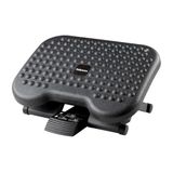 Fellowes Everyday Plus Ergonomische voetensteun met antislip onderkant, voetensteun voor bureau, voetsteun voor kantoor en thuis, zwart