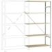 Manuflex RM3128 Magazijnstelling uitbreidingsmodule (b x h x d) 1000 x 2000 x 600 mm Hout