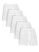 Fruit of the Loom Herenondergoed Geweven Boxer Multipack, Geweven - 5 Pack - Wit, S