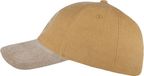 Hatland UV-Baseball pet met logo voor volwassenen - Ymir - Okerbruin - maat Onesize