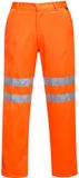 Portwest RT45 Hi-Vis Polykatoen Broek Reflecterend Hoge Zichtbaarheid