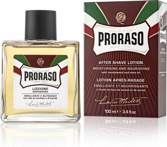 Proraso Aftershave Lotion Red 100 ml