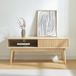 en.casa TV meubel Landskrona 115x40x48 cm eikenkleurig
