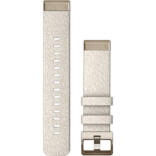 Garmin QuickFit 20 Crème Heathered Nylon Band