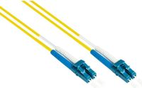 LWL LWL-patchkabel, duplex, OS2, LC-LC connector, LSZH, singlemode, 20 Meter, Gelb