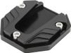 OEM Holland Connections Zijdelingse steunplaat houder voor motorfiets - Zwart