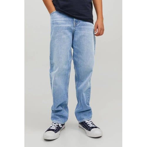 JACK & JONES JUNIOR JJICHRIS JJORIGINAL Loose Fit Jeans - Blue Denim