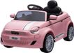 Eco Toys Fiat 500 électrique pour enfants - Rose