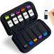 Selected by GSMpunt.nl SBG USB-Stick Organizer Tas / Pouch | Opbergtas | Geschikt voor 10 USB-Sticks | met Ritssluiting | Overzichtelijke Indeling | Compact | Zwart