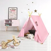 Home Deco Kids Kindertent Roos - Tipi Speeltent - Indianentent Kinderen - Meisjeskamer - Kinderen Tipi