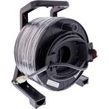 InLine 78593A Netwerkkabel Zwart 50 m Cat6a S/FTP Rond