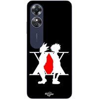 Maniacase Etui Oppo A17 hunter x hunter Killua Gon Anime Otaku
