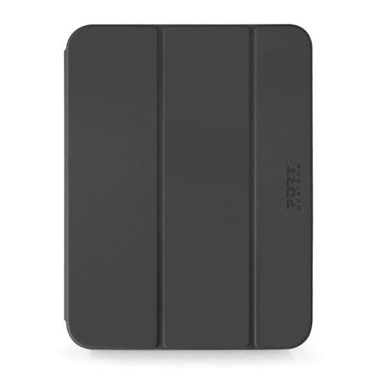PORT Designs Noumea II Slimclear Eco Book Case voor iPad Gen10 (10.9 inch) & Gen11 (11 inch) - Zwart/Transparant