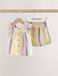 Next - Meisjes - 2-delige babyset van geweven top en short - Paars