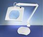 Lightcratt bureaulamp met rechthoekige loep