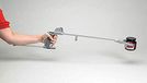 HOMECRAFT Pick-Up Reacher, Extended Grabber Tool, pince de préhension, tête rotative, support d'avant-bras, Aluminium emballé pour la vente au détail, aide à la récupération de poubelles et retire-ampoule, pince de jardin 75 cm (30 pouces)