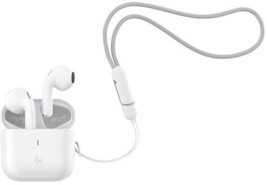 Celly COMPACT Headset True Wireless Stereo (TWS) In-ear Oproepen/muziek USB Type-C Bluetooth Wit