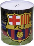 Futbol FC Barcelona Jumbo Spaarpot - 15 cm - Metaal - Multi