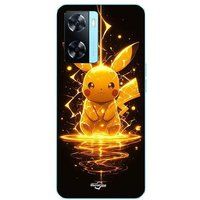 Maniacase Etui Oppo A57s 4G Pikachu Eclair