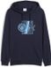 Puma Manchester City FC Football Culture 25/26 Hoodie Bleu L Homme
