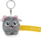 Merkloos / Sans marque NICI Pluche Kat Sleutelhanger - Geel - 5 cm
