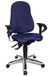 Bureaudraaistoel Topstar Bureaudraaistoel Sitness 10, inclusief in hoogte verstelbare armleuningen blauw
