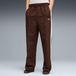 PUMA Broek 'T7' chocoladebruin / donkerbruin / wit