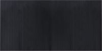 vidaXL - Vloerkleed - rechthoekig - 100x200 cm - bamboe - zwart
