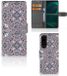 B2Ctelecom Sony Xperia 5III Bookcase Flower Tiles