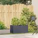 vidaXL Jardinière 80x40x40 cm acier laminé à froid anthracite