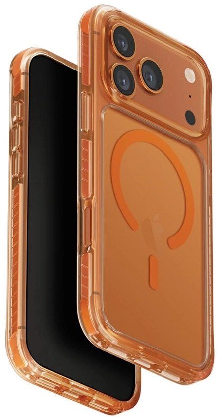 Uniq Combat Case for iPhone 17 Pro Max Magclick Charging Orange
