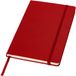 Merkloos Rood notitie boek gelinieerd A5 formaat